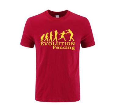 Fencing T Shirt Red